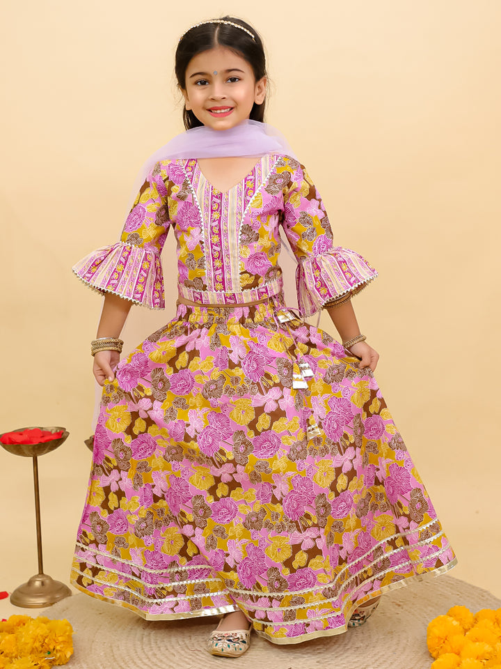 Kids Girls Lehenga Choli – Traditional Ethnic Dress