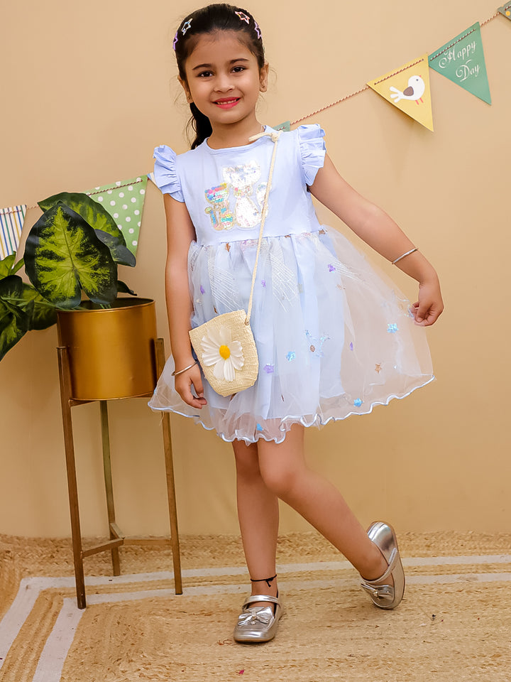 Kids Fancy Dress-Unbind Girls Party Wear Dress