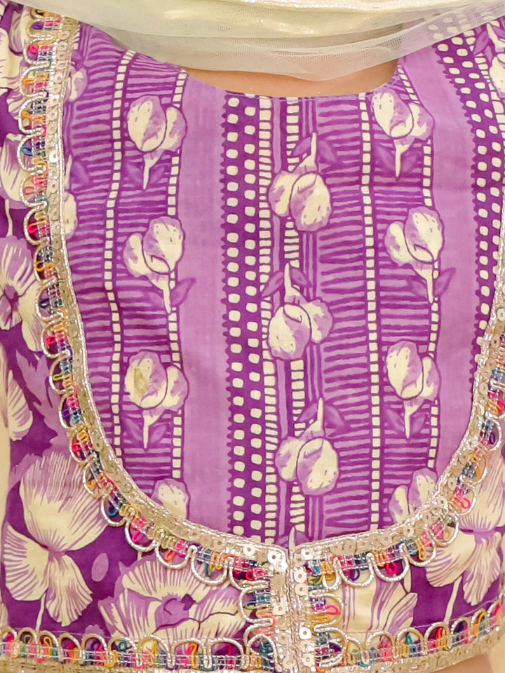 Designer Kids Girls Lehnga Choli – Ethnic Festive Outfit