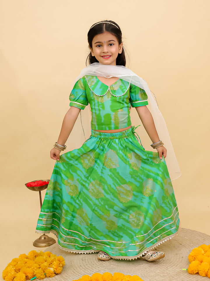 Elegant Kids Girls Lehenga Choli – Traditional Festive Wear