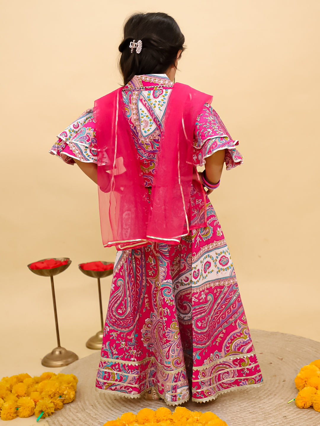 Kids Girls Lehenga Choli – Trendy Ethnic Dress for Celebrations