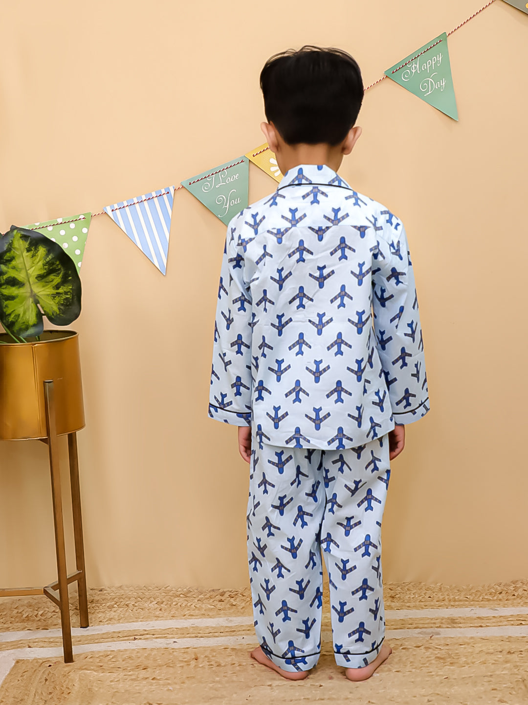 100 %Cotton Night Suit for Boys- Unbind