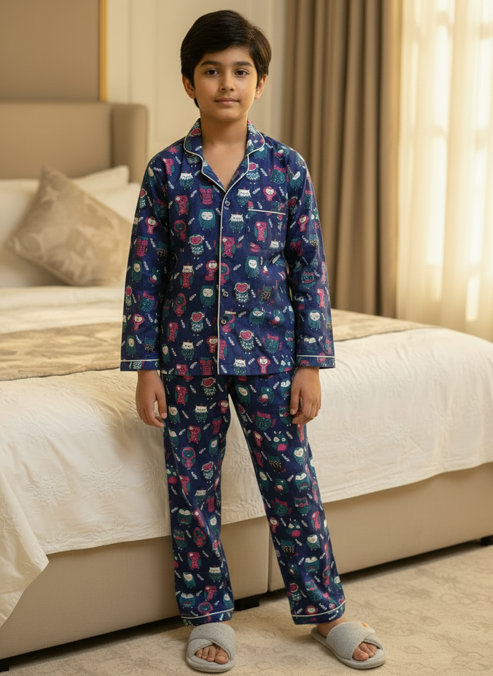 Kids Cotton Night Suits