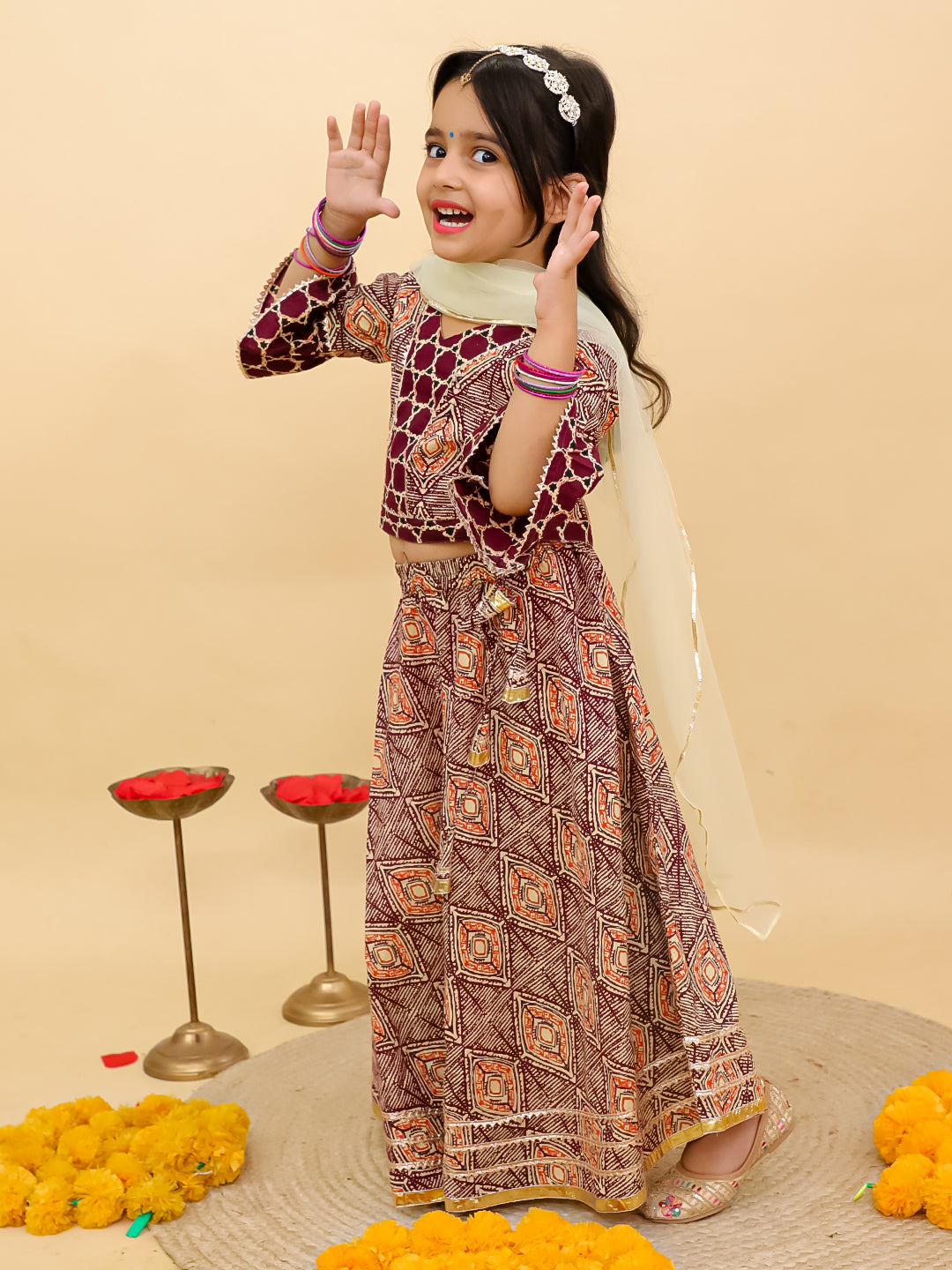 Kids Girls Lehenga Choli – Stylish Ethnic Partywear