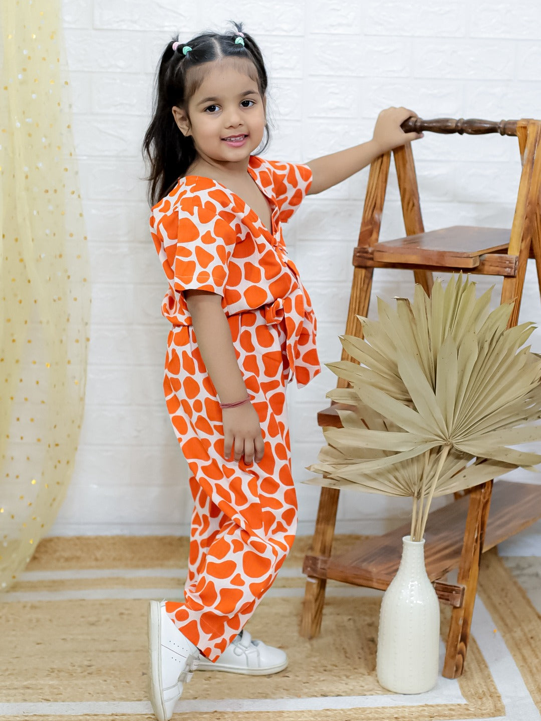 Girls Printed Co-ord Set – Perfect for Party & Casual Wear
