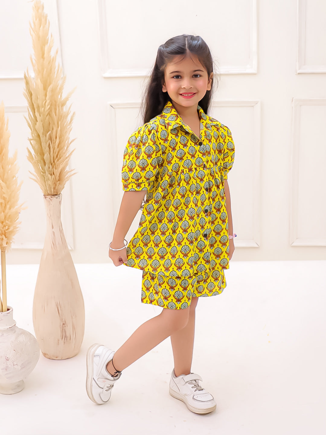 Kids Girls Cotton Coord Set by Unbind – Playful & Fashionable