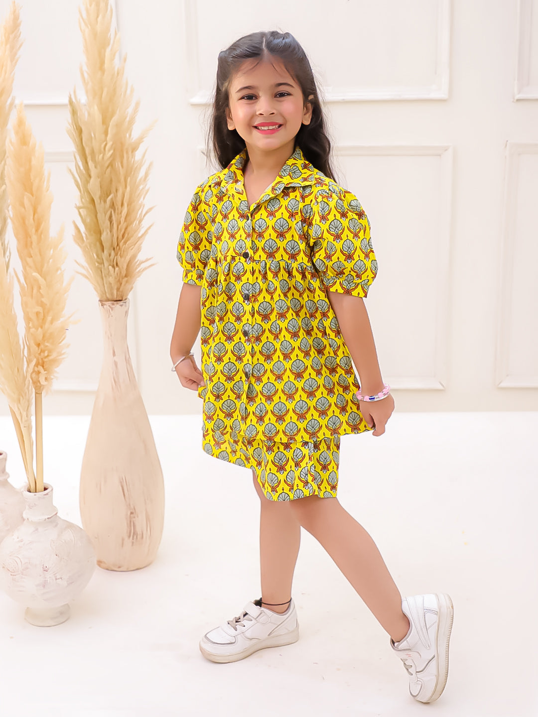 Kids Girls Cotton Coord Set by Unbind – Playful & Fashionable