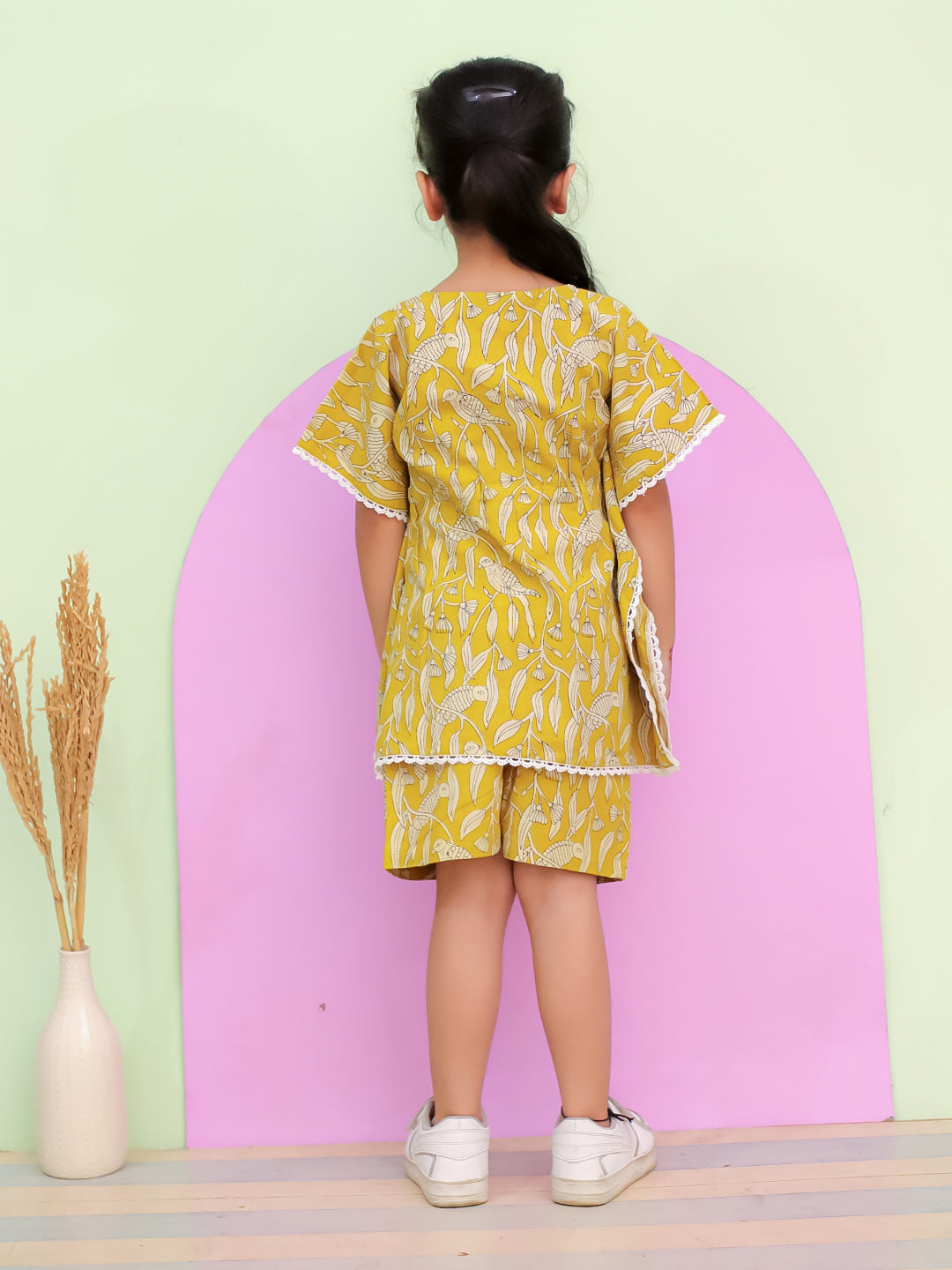 Kids Girls Kaftan Set – Soft Cotton, Lightweight & Stylish Outfit for Daily Wear