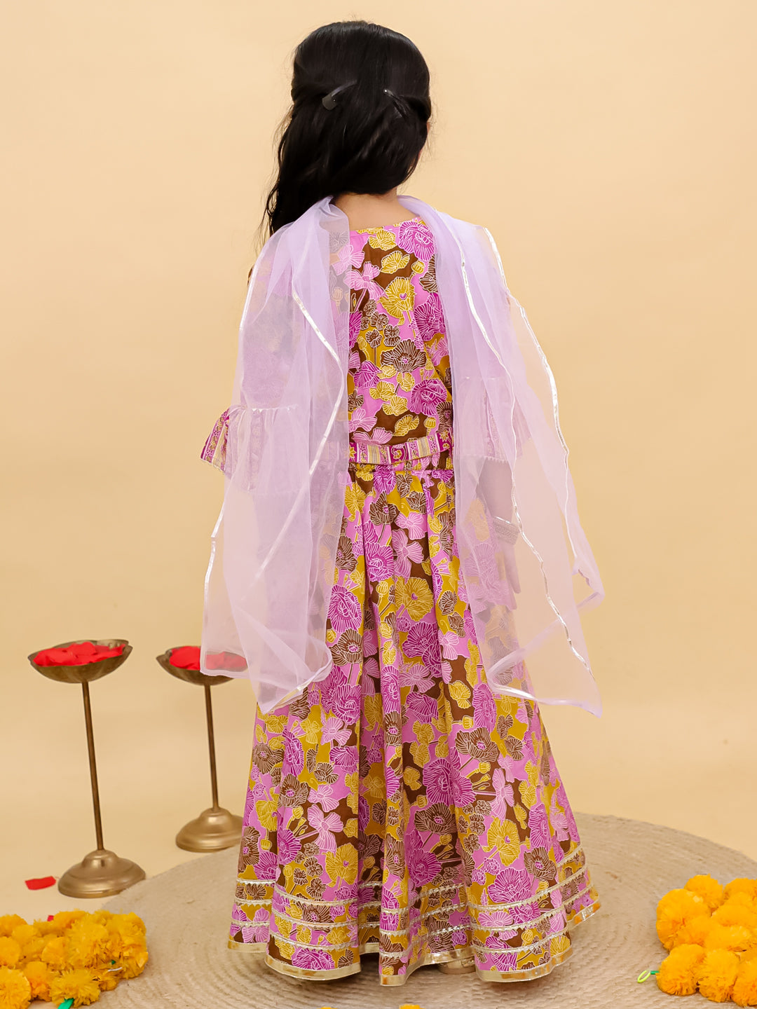 Kids Girls Lehenga Choli – Traditional Ethnic Dress