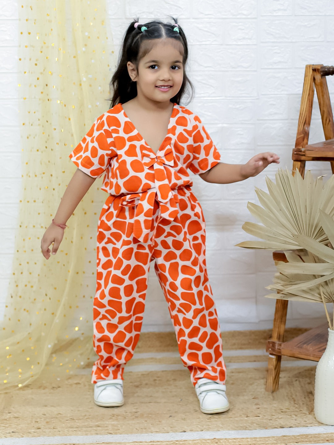 Girls Printed Co-ord Set – Perfect for Party & Casual Wear