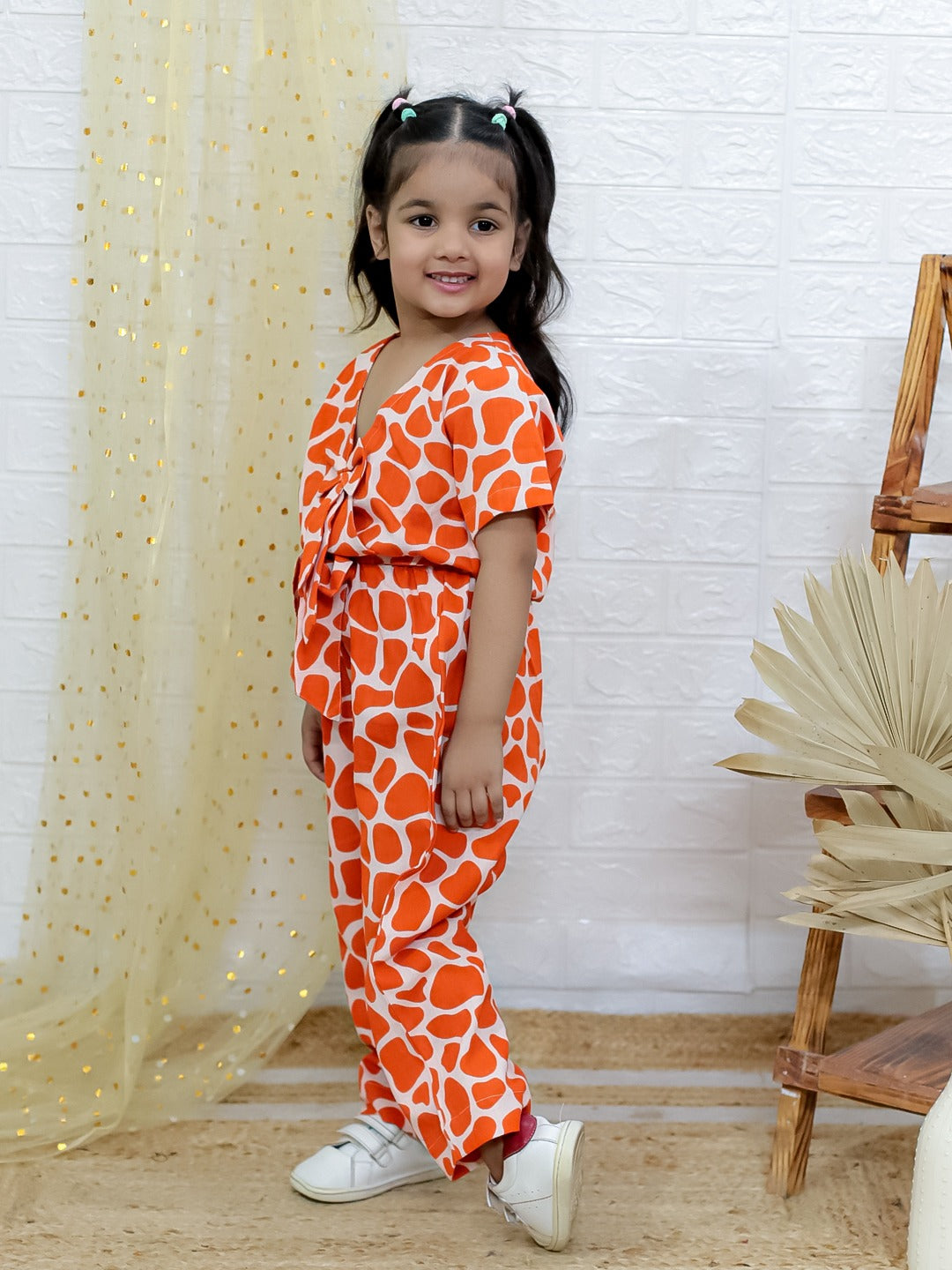 Girls Printed Co-ord Set – Perfect for Party & Casual Wear