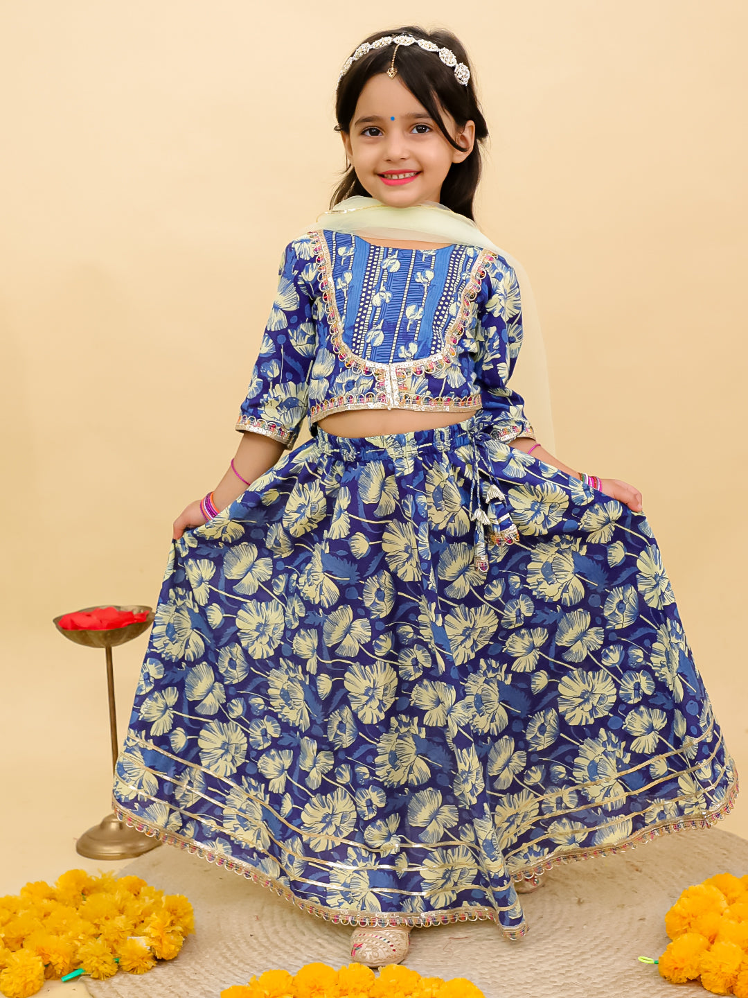 Kids Girls Lehenga Choli – Designer Ethnic Outfit for Parties