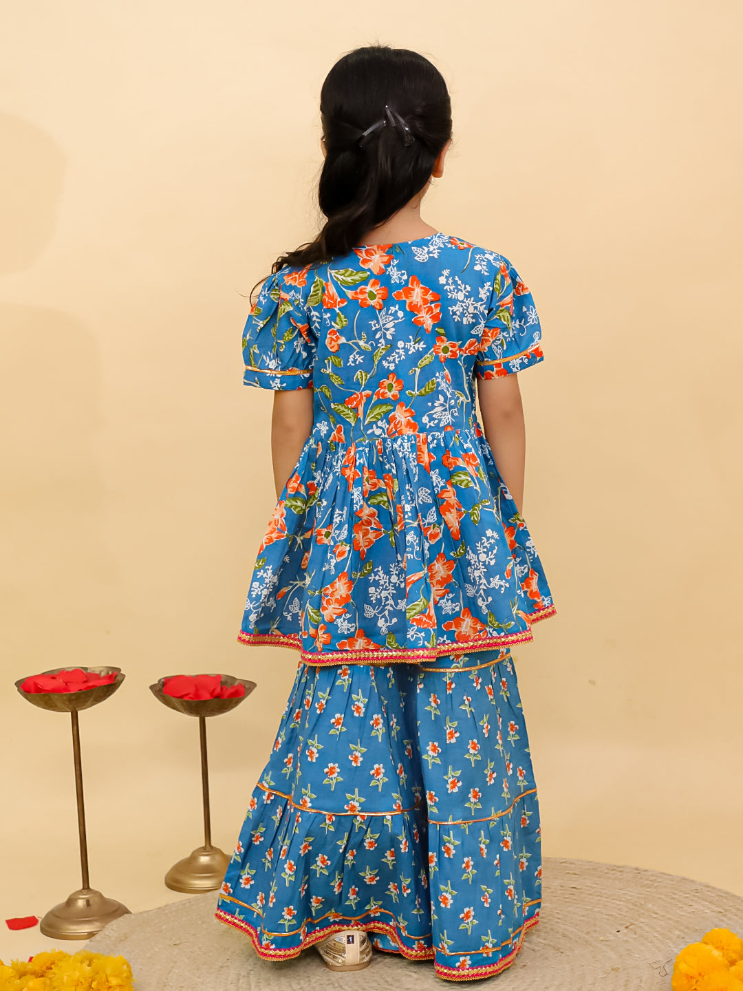 Designer Sharara Set for Kids Girls – Ethnic Festive Outfit