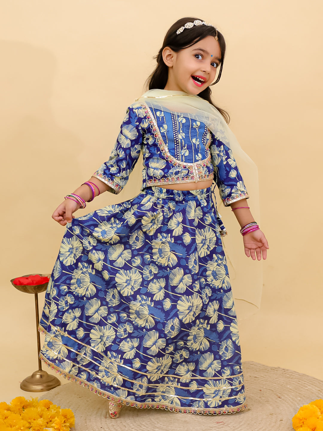 Kids Girls Lehenga Choli – Designer Ethnic Outfit for Parties