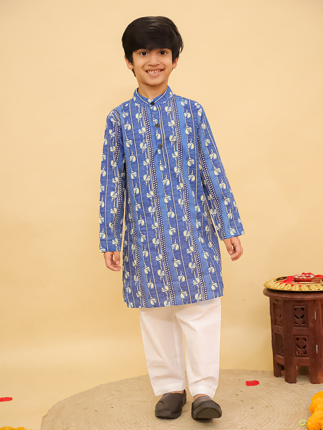 Traditional Boys Kurta Pajama Set | Perfect Festive Outfit
