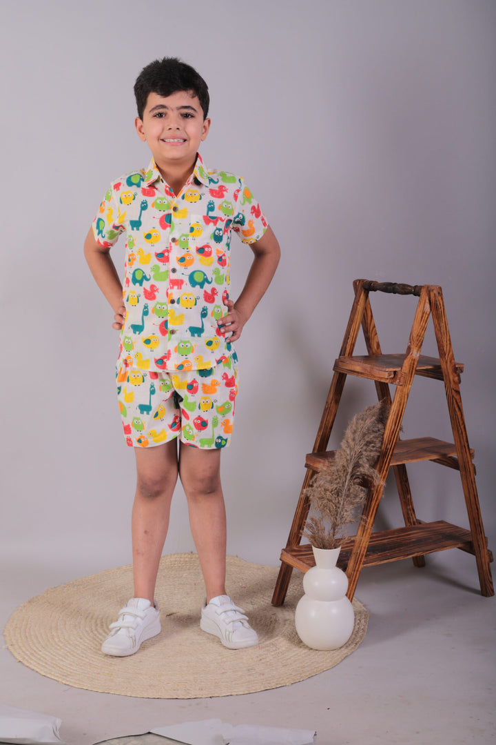 Animal Family Printed Coord sets