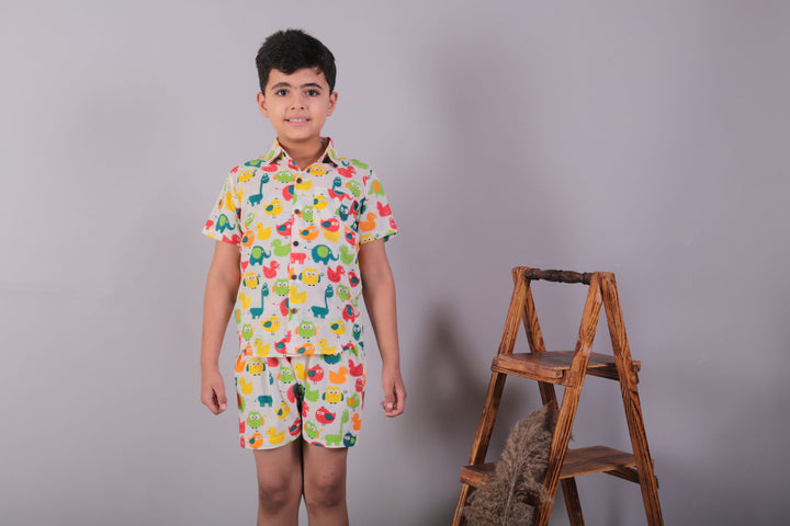 Animal Family Printed Coord sets