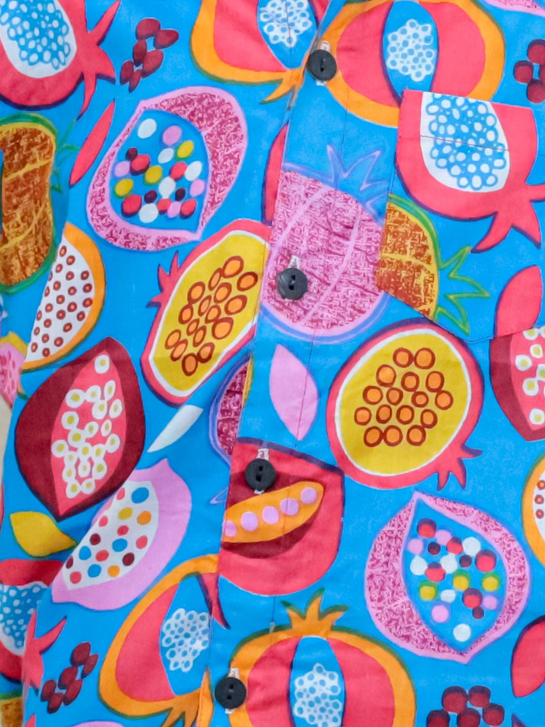 Unbind Girls Colorful Cotton Co-Ord Set | Summer Shirt & Shorts