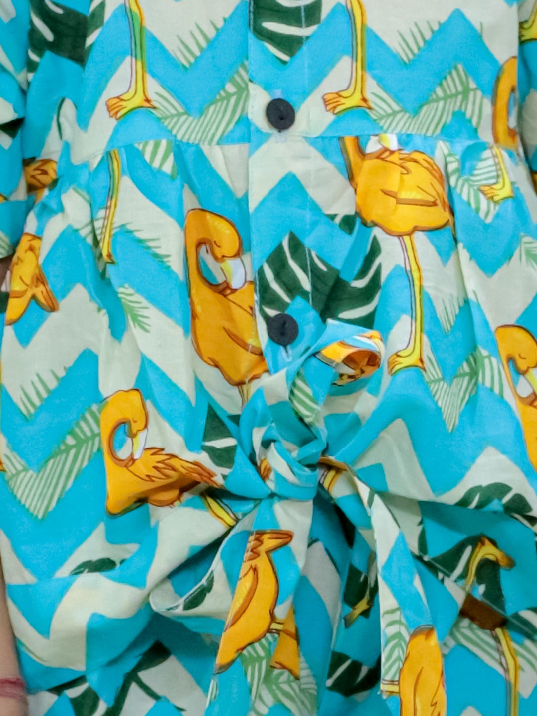 Twinning in Tropics – Flamingo Sibling Co-Ord Sets