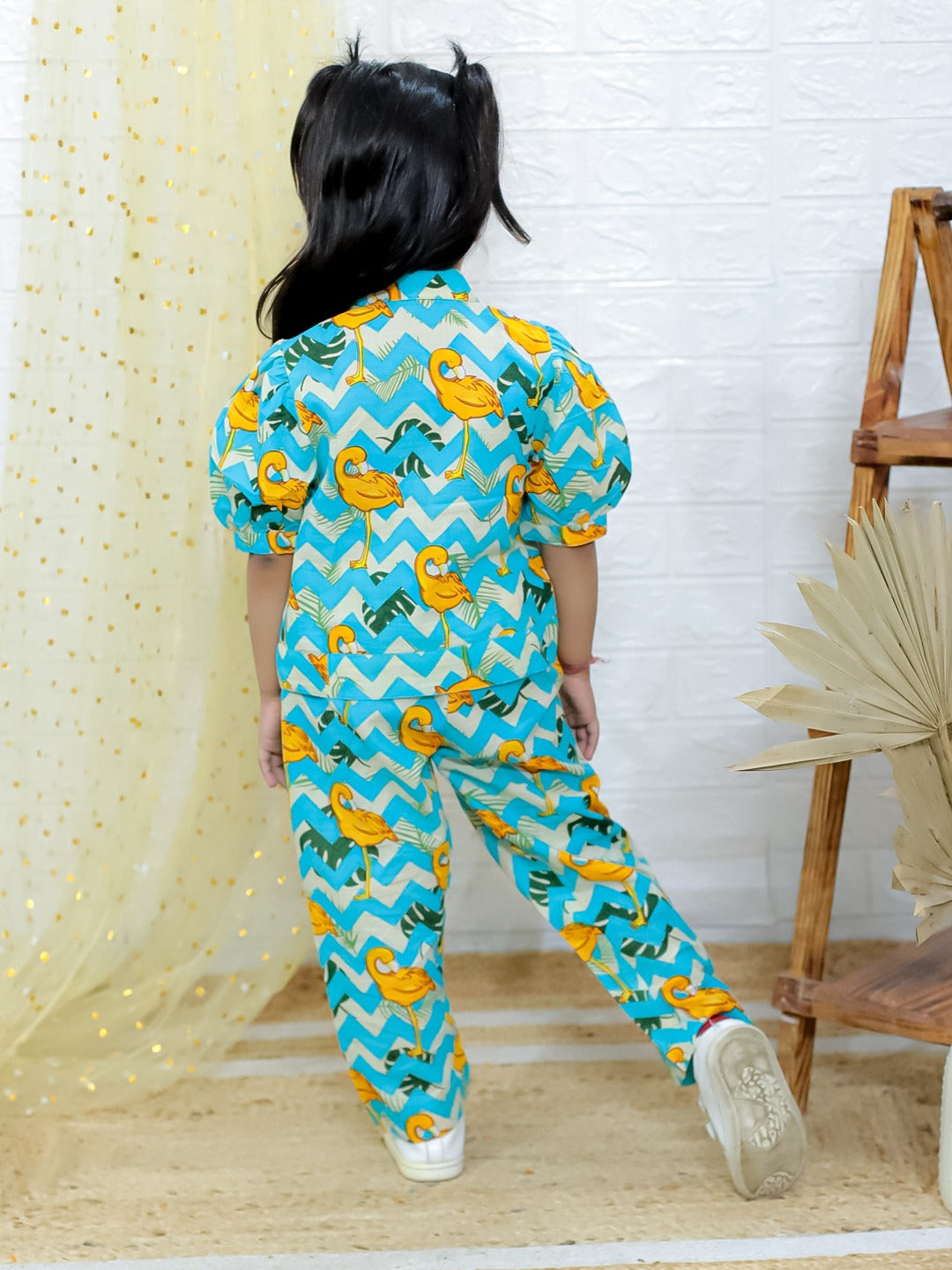 Tropical Flamingo Co-Ord Set – Bright, Breezy & Full of Fun