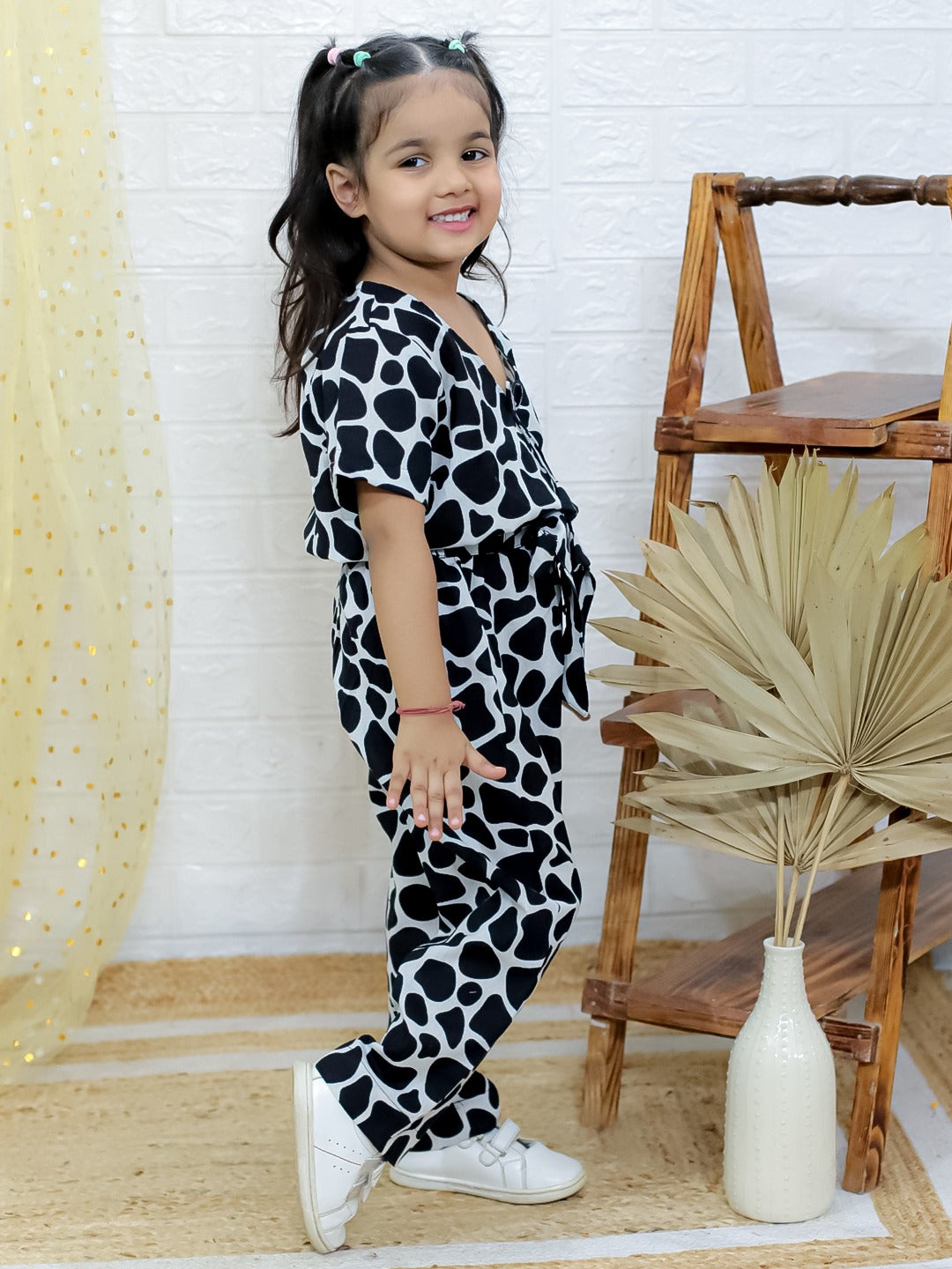 Unbind Black and White Print Sibling Co-Ord Set | Boys & Girls