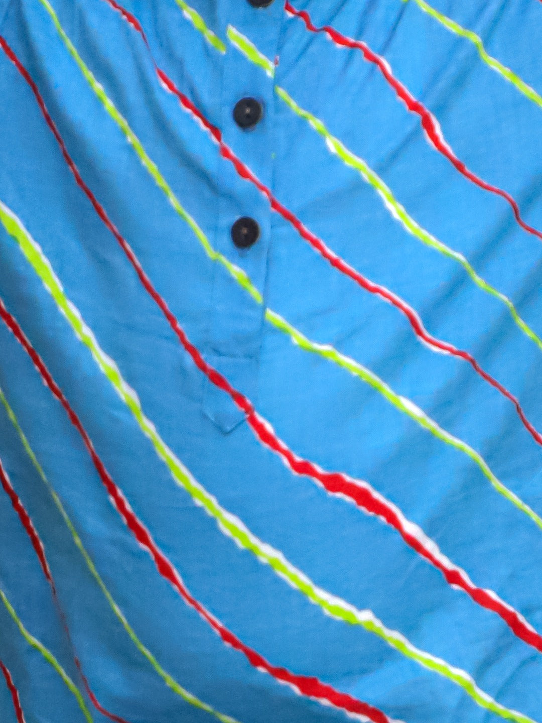 Unbind Blue Multicolor Striped Kurta Pajama Set for Boys