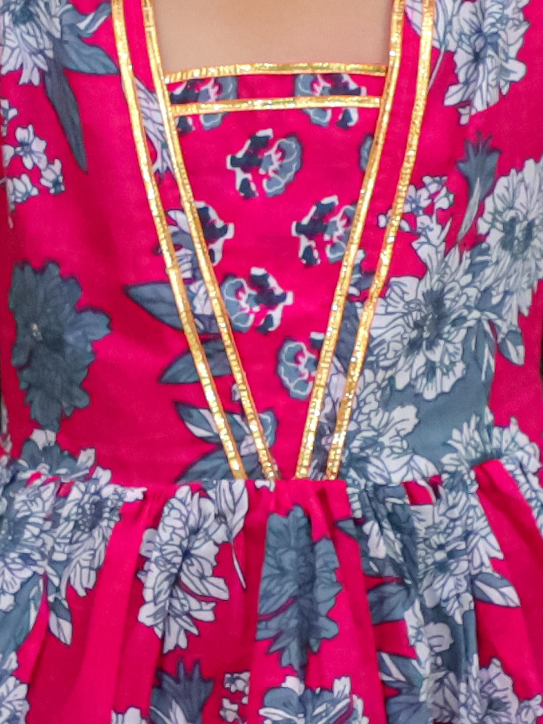 Unbind Girls' Floral Sharara Set