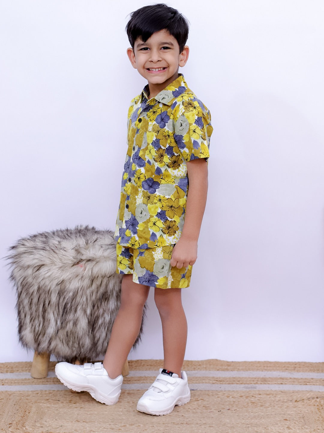 Unbind Kids Floral Print Co-ords Set