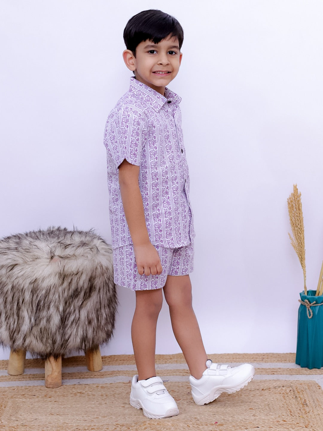 Lavender Floral Print Co-ord Set – Unbind