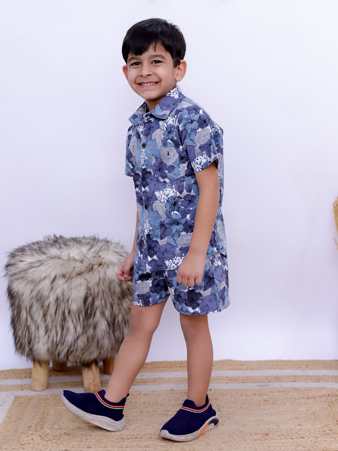 Boys' Floral Print Co-ord Set | Unbind