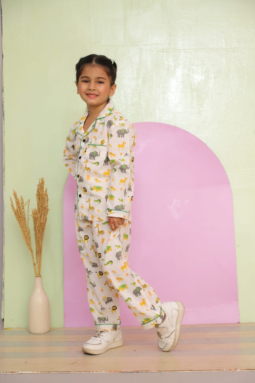 Kids Nightwear for Girls – Stylish & Breathable Sleep Set