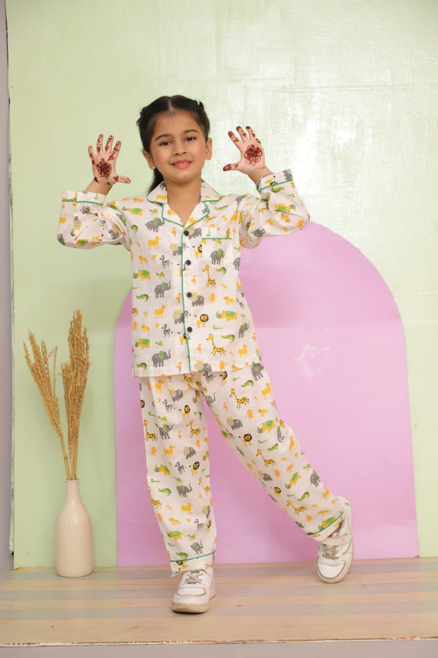 Kids Nightwear for Girls – Stylish & Breathable Sleep Set