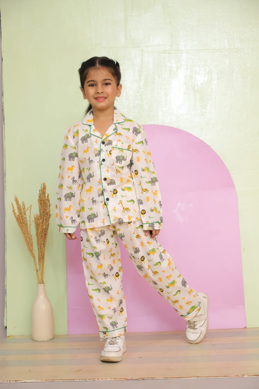 Kids Nightwear for Girls – Stylish & Breathable Sleep Set