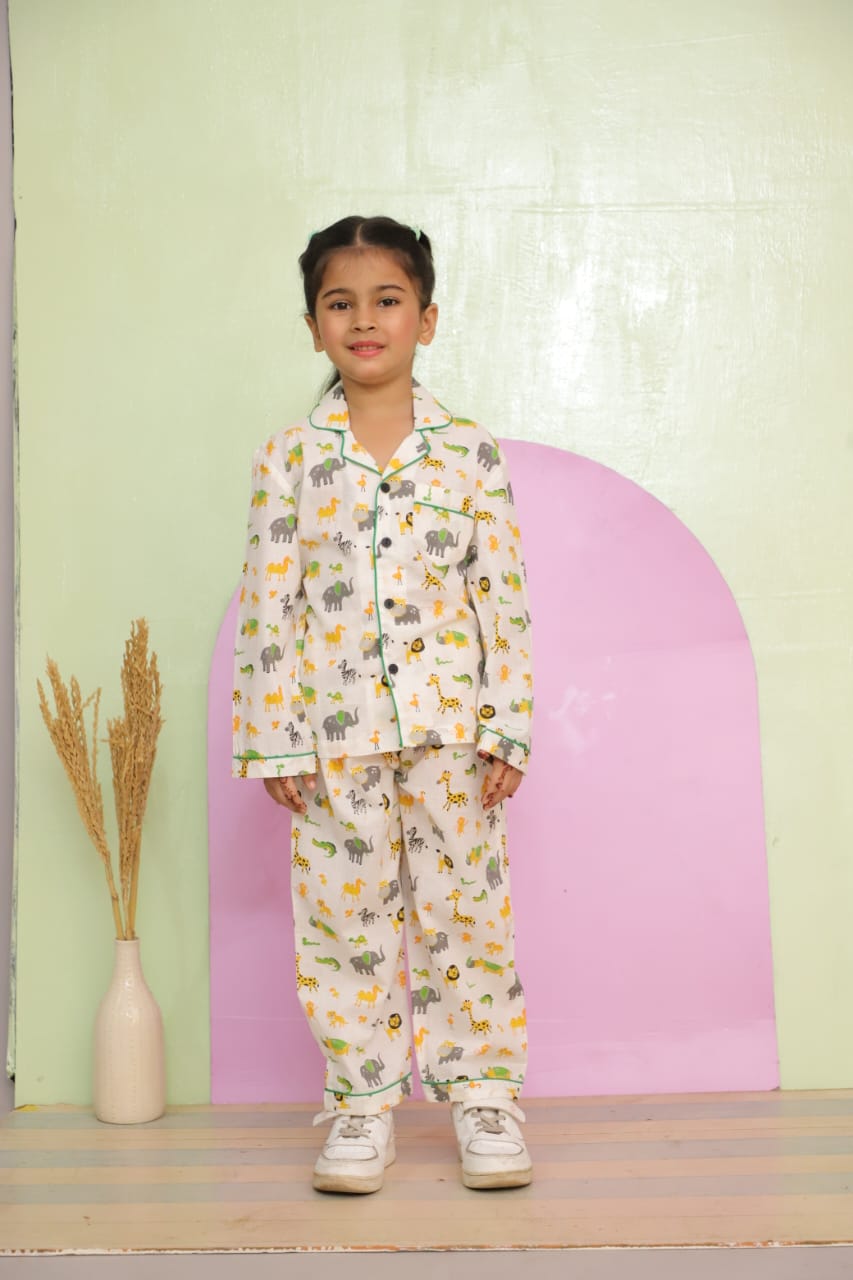 Kids Nightwear for Girls – Stylish & Breathable Sleep Set