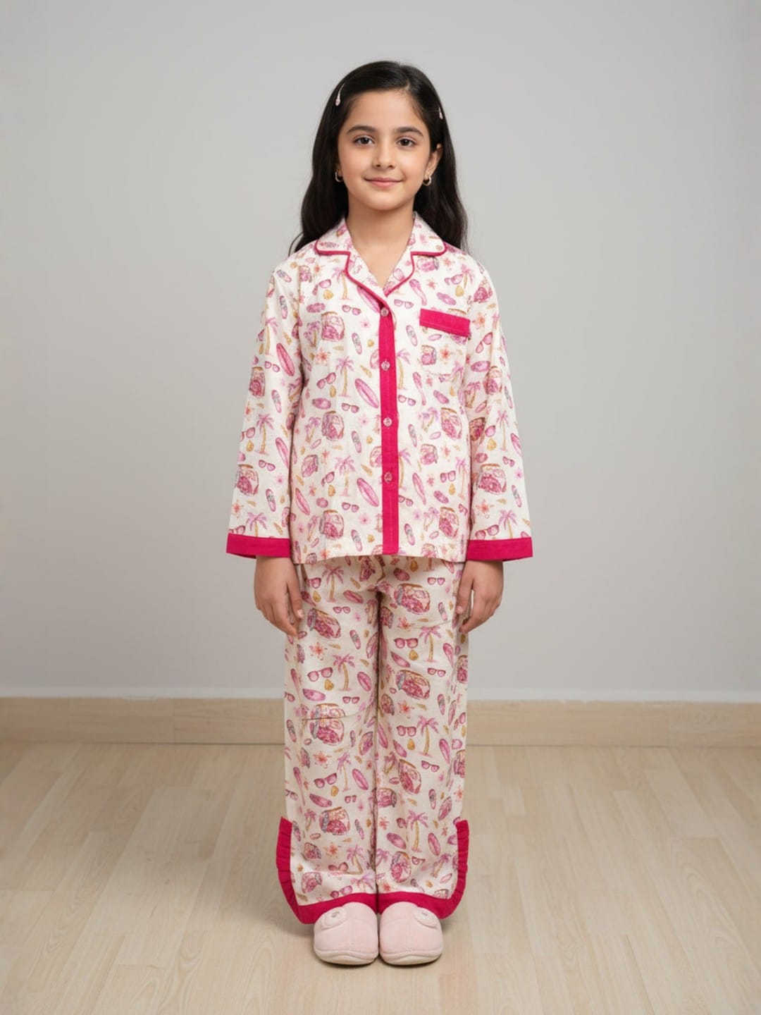 Girl beautiful Printed Nightwear