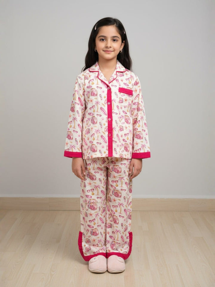 Girl beautiful Printed Nightwear