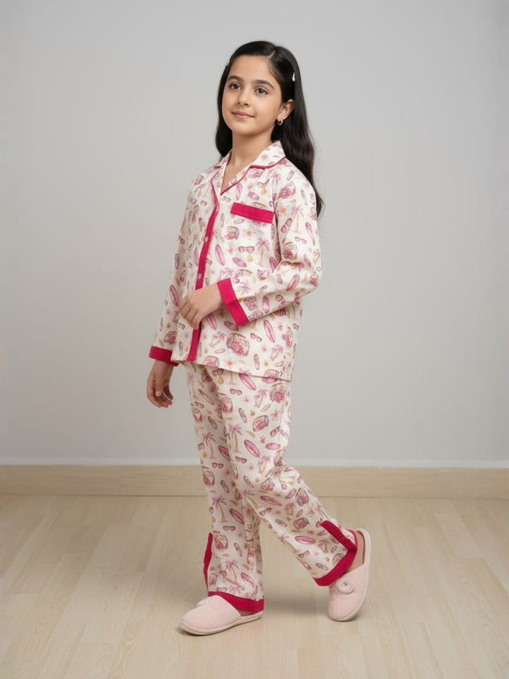 Girl beautiful Printed Nightwear