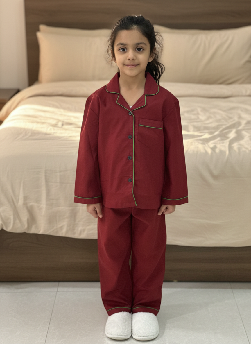 Kids Night suits In poplin