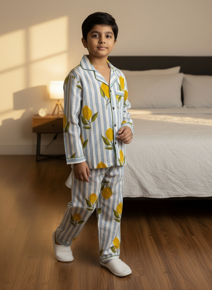 Pure cotton Kids Night Suit for Unisex