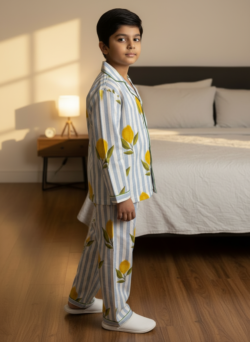 Pure cotton Kids Night Suit for Unisex