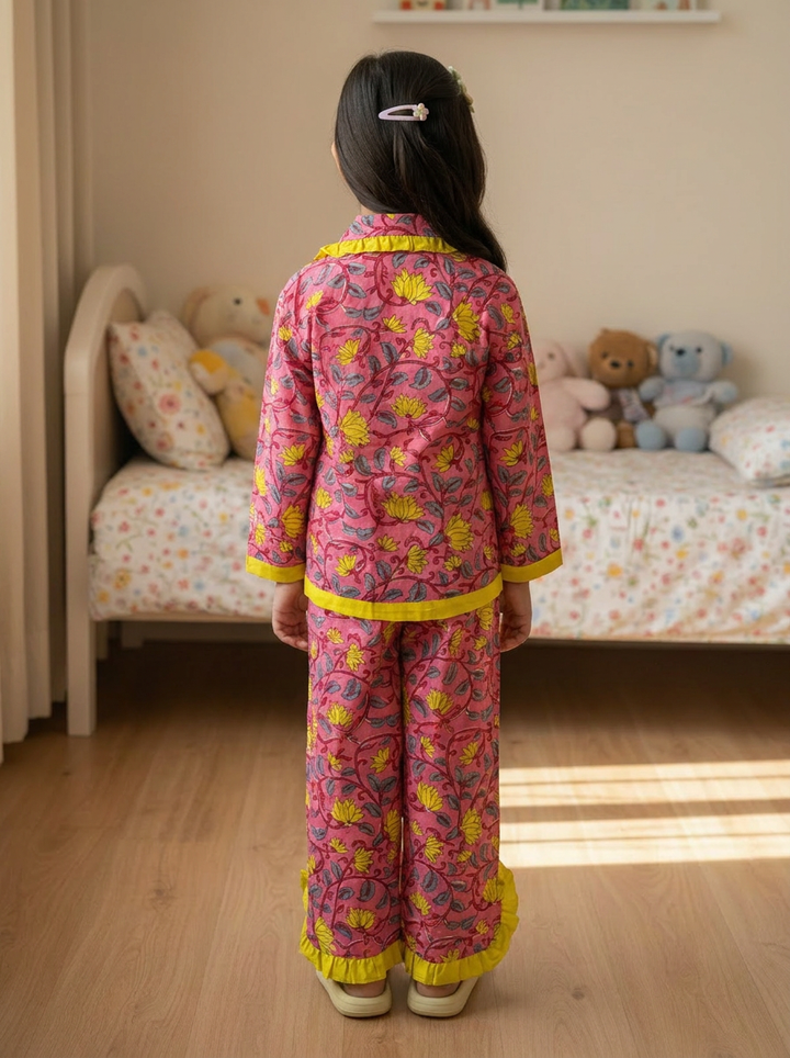 Girl Frill Night Suits