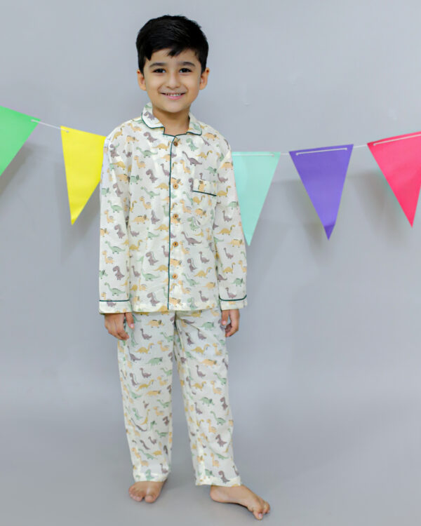 pure fabric cotton Night suit for boys