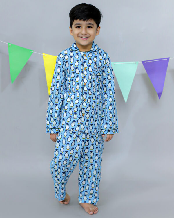 pure fabric cotton Night suit for boys